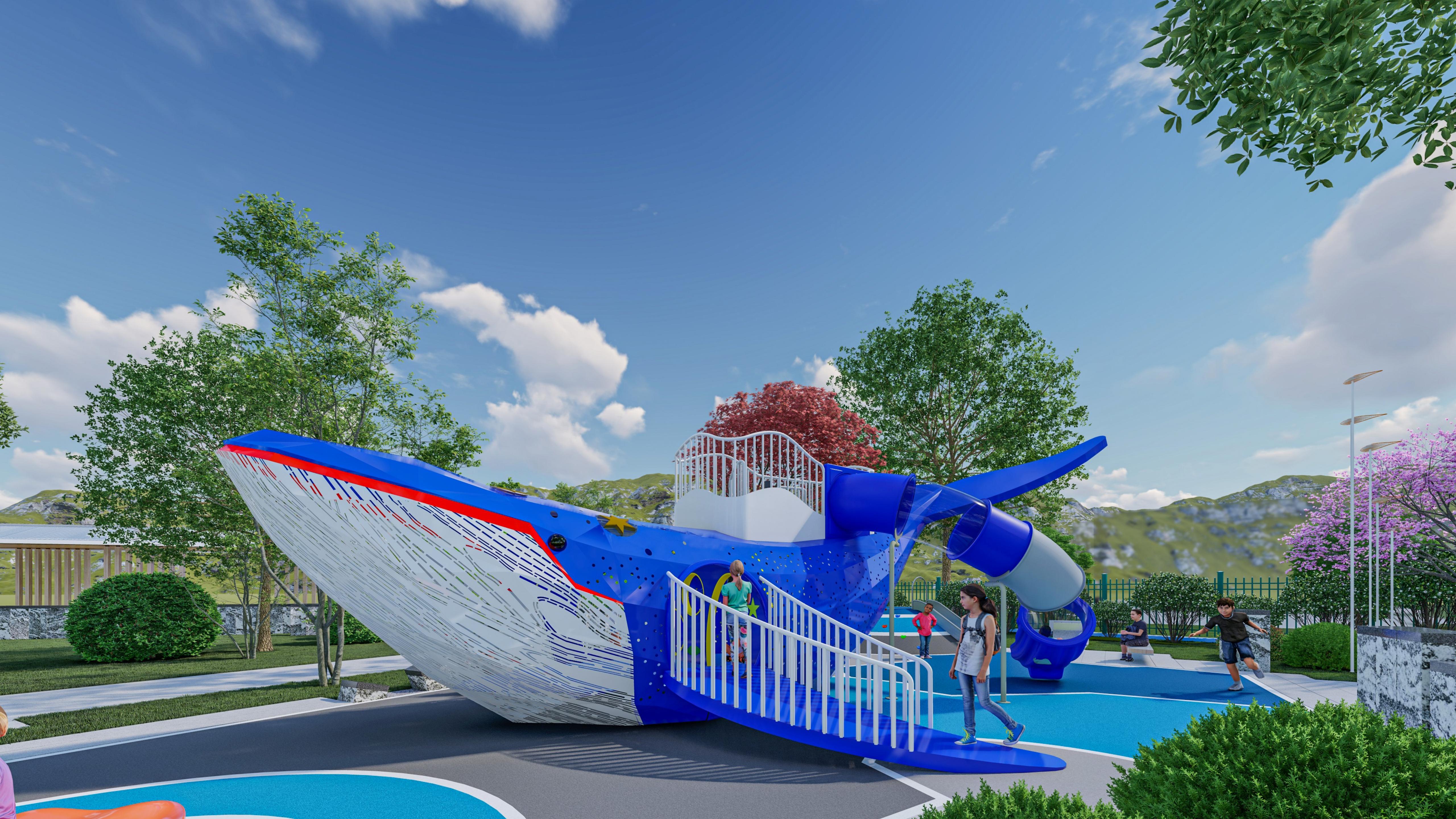 Project 40 Customized Outdoor Playground