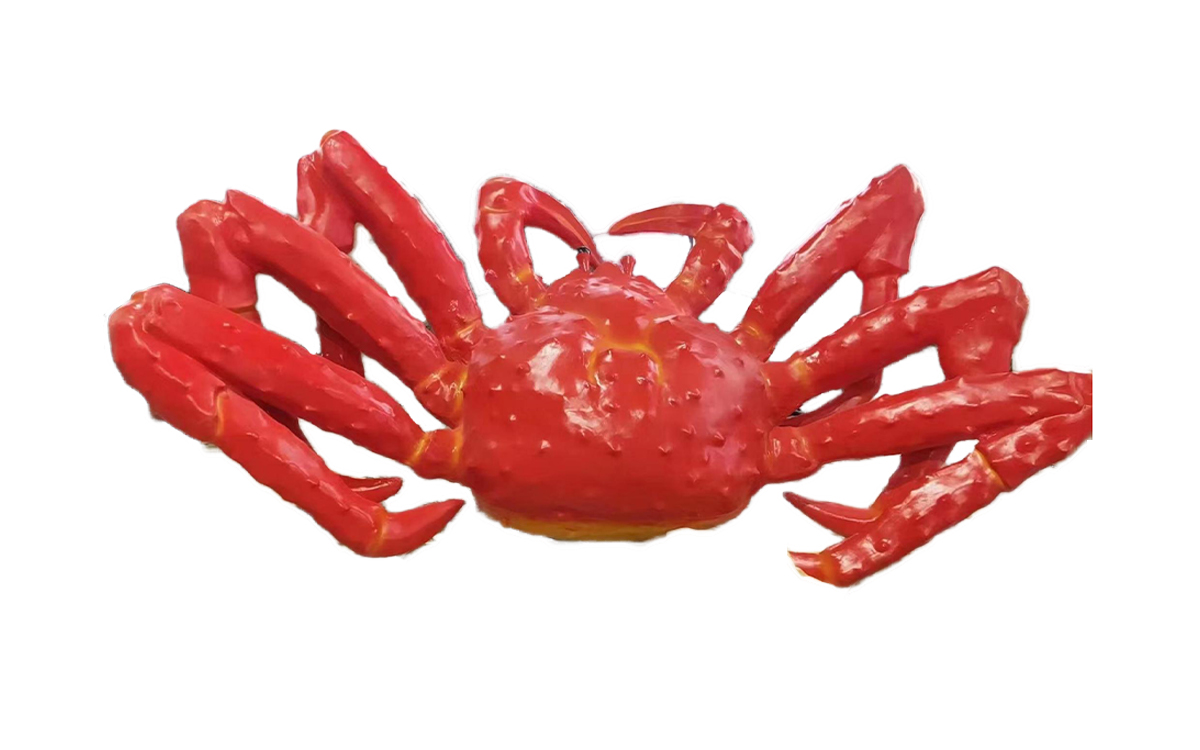 Crab Fiberglass Sculpture
