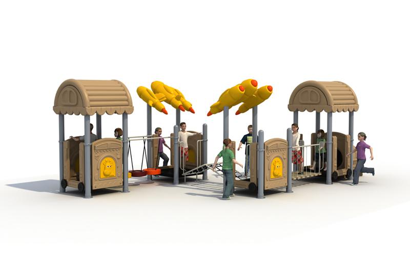 Train Assembly Outdoor Playground