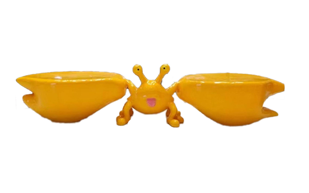 Crab Double Seat Fiberglass Sculpture