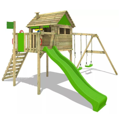 Commercial Wooden Outdoor Playground